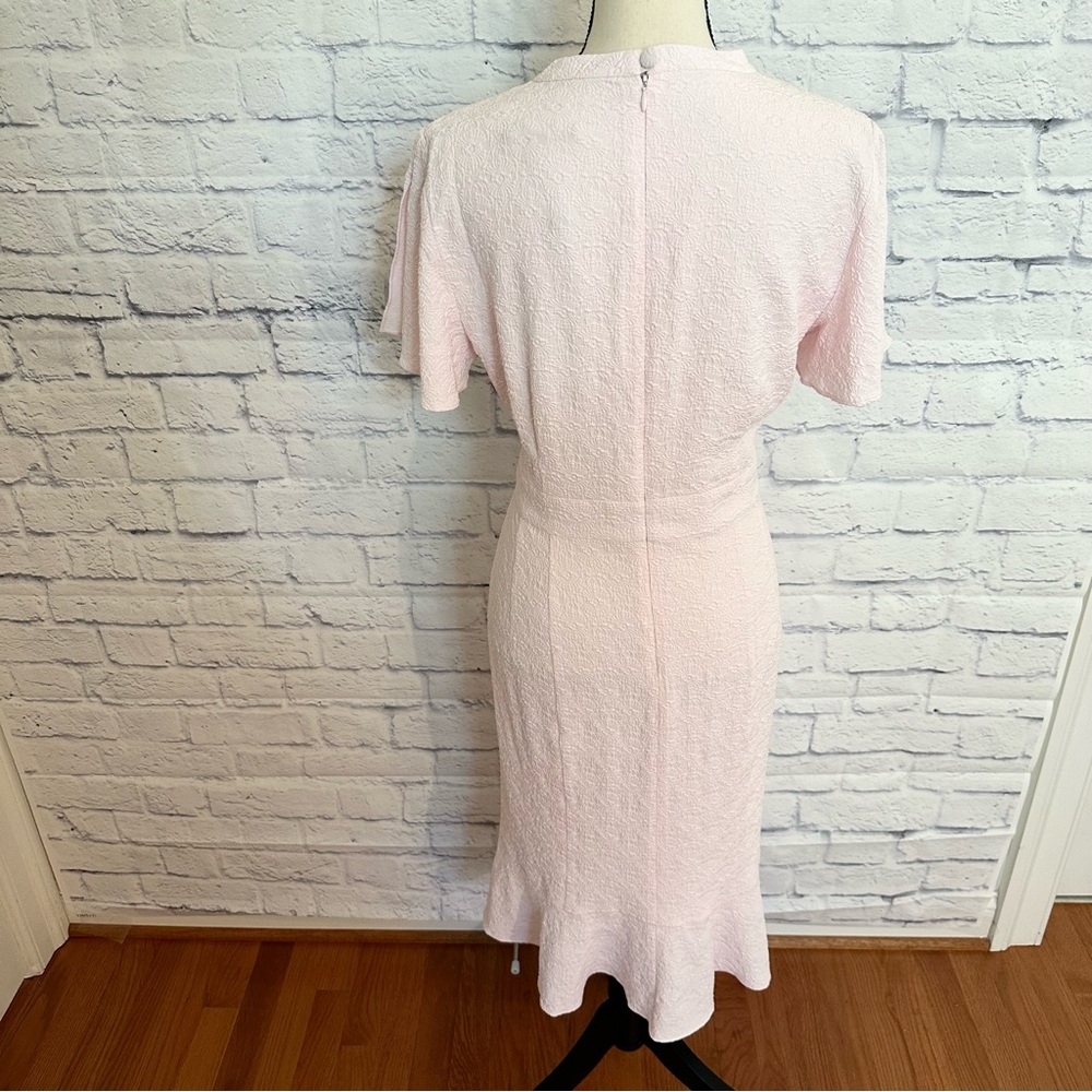 Nanette Lepore Flutter Sleeve Textured Dress - image 6